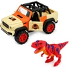 Samochód Visureigis ir T‑Rex dinozauras 20.5 x 10.5 x 10.5 cm