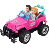 Lean Toys Nuotoliniu būdu valdomas automobilis rožinis 1:16