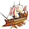 Lean Toys Konstruktorius - Senovės Romėnų Laivas, 2073 dalys