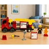 Lean Toys Gaisrininko rinkinys, raudona ir geltona
