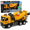 Lean Toys Žaislinė betono maišyklė su šviesos ir garso efektais, 1:12, 34,5 × 16 × 10,5 cm
