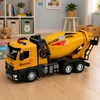 Lean Toys Žaislinė betono maišyklė su šviesos ir garso efektais, 1:12, 34,5 × 16 × 10,5 cm