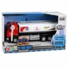 Lean Toys Žaislinis autocisternos modelis su šviesomis ir garsais, raudonas ir baltas, 25,5 × 8,5 × 7 cm