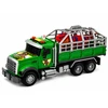 Lean Toys Žaislinis dinozaurų transporteris su šviesos ir garso efektais, žalias, 36 × 16,5 × 11,5 cm