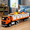 Lean Toys Sunkvežimis su puspriekabe 1:40