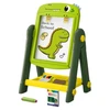 Lean Toys Dvipusė magnetinė lenta vaikams su stoveliu, 49x34x26 cm, žalia