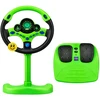 Lean Toys Interaktyvus vairas su pedalais žalias