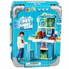Lean Toys Veterinaro lagaminėlis su ratukais ir ištraukiama rankena, rudas, 31,5 × 24,5 × 13,5 cm