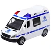 Wóz Policijos automobilis arba greitoji su šviesomis ir garsais, 14x8x7 cm