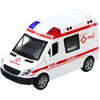 Wóz Policijos automobilis arba greitoji su šviesomis ir garsais, 14x8x7 cm