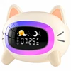 Lean Wielofunkcyjny Žadintuvas Laikrodis Elektroninis Lampka Nocna Trener Snu Kotek