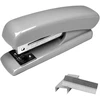 Lean Biuro segiklis 24/6 ir 26/6 sąsagėlėms, pilkas, 12 × 5 × 2,5 cm