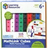 Learning Resources Mokymosi ištekliai – „MathLink® Cubes“ – matematikos sklandumo rinkinys (LSP4299-SCA)
