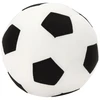 Lean Toys Vaikiškas šviečiantis futbolo kamuolys 18 cm juodai baltas