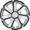 Leoplast Kołpak automobilinis aerospin 16" cali juodai-sidabrinis