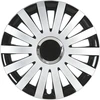 Leoplast Kołpak automobilinis sail 15" cali juodai-sidabrinis