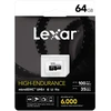 Atminties kortelė MEMORY Micro SDXC 64GB UHS-I/LMSHGED064G-BCNNG LEXAR