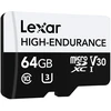Atminties kortelė MEMORY Micro SDXC 64GB UHS-I/LMSHGED064G-BCNNG LEXAR