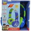Lexibook - 3D „DISNEY“ „Žaislų istorijos“ dizaino sulankstomos „Bluetooth®“ ir laidinės ausinės su saugiu garsumo ribojimu (HPBT015TS)