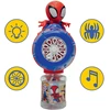 Lexibook - Elektroninis burbulų šautuvas „Spidey His Amazing Friends“ su 3D figūrėle ir šviesos bei garso efektais (PRB30SP)