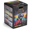 Light Up ŠVIESIAMAS - Disko kamuolys, juodas, 13 cm (MCDC007)