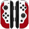 „Lizard Skins“ jungiklis „Joy-Con“ – „Crimson Raudona“ (supjaustytas pagal dydį, 0,5 mm)