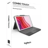 „Logitech“ – „Combo Touch“, skirtas 7-osios kartos „iPad“ – „GRAPHITE Nordic“