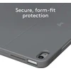 „Logitech“ – „Combo Touch“, skirtas „iPad Air 13“ (M2) – OXFORD Pilkas – PAN – NORDIC