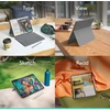 „Logitech“ – „Combo Touch“, skirtas „iPad Air 13“ (M2) – OXFORD Pilkas – PAN – NORDIC