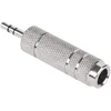 LP Metalinis garso adapteris 3,5 mm į 6,3 mm