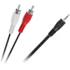 LP Oem Kabelis 2xRCA - AUX 3.5mm 15m