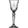 Lyngby Glas - krištolinės Melodia taurės - 5 cl - 4 vnt. rinkinys