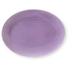 Lyngby Porcelæn - Ovalus serviravimo indas „Rhombe Color“ - 35 x 26,5 cm - violetinė