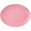 Lyngby Porcelæn - Ovalus serviravimo indas „Rhombe Color“ - 28,5 x 21,5 cm - Rožinis