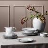 Lyngby Porcelæn - Rhombe balta pietų lėkštė - Ø23 cm