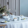 Lyngby Porcelæn - Rhombe balta vakarienės lėkštė - Ø27 cm