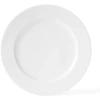 Lyngby Porcelæn - Rhombe balta vakarienės lėkštė - Ø27 cm