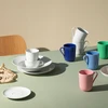 Lyngby Porcelæn - Rhombe Baltas Mug - 33 cl