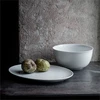Lyngby Porcelæn - Rhombe Baltas Serving Bowl - Ø22 cm
