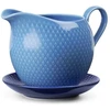 Lyngby Porcelæn – Rhombe Color Sauce Boat – 67 cl – Mėlyna