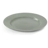 Lyngby Porcelæn – Rhombe Earth pietų lėkštė – Ø21 cm – Samanos