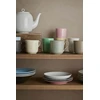 Lyngby Porcelæn - Rhombe Earth puodelis su rankena - 39 cl - Skalūno spalvos