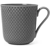 Lyngby Porcelæn - Rhombe Earth puodelis su rankena - 39 cl - Skalūno spalvos