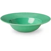 Lyngby Porcelæn - Rhombe spalvų sriubos lėkštė - Ø24,5 cm - žalia