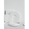 Lyngby Porcelæn – Rombo baltas serviravimo indas – Ø28,5 cm