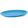 Lyngby Porcelæn – rombo spalvos ovalus serviravimo indas – 28,5x21,5 cm – mėlynas