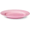 Lyngby Porcelæn – Rombo spalvos pietų lėkštė – Ø21 cm – Rosa