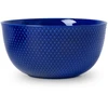 Lyngby Porcelæn – Rombo spalvos serviravimo indas – Ø22 cm – Tamsiai mėlynas
