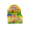 Lean Toys Minkštas putplasčio futbolo kamuolys 5,5 cm