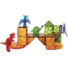„Magna-Tiles“ – Dinozaurų pasaulis, 40 dalių rinkinys (90232)